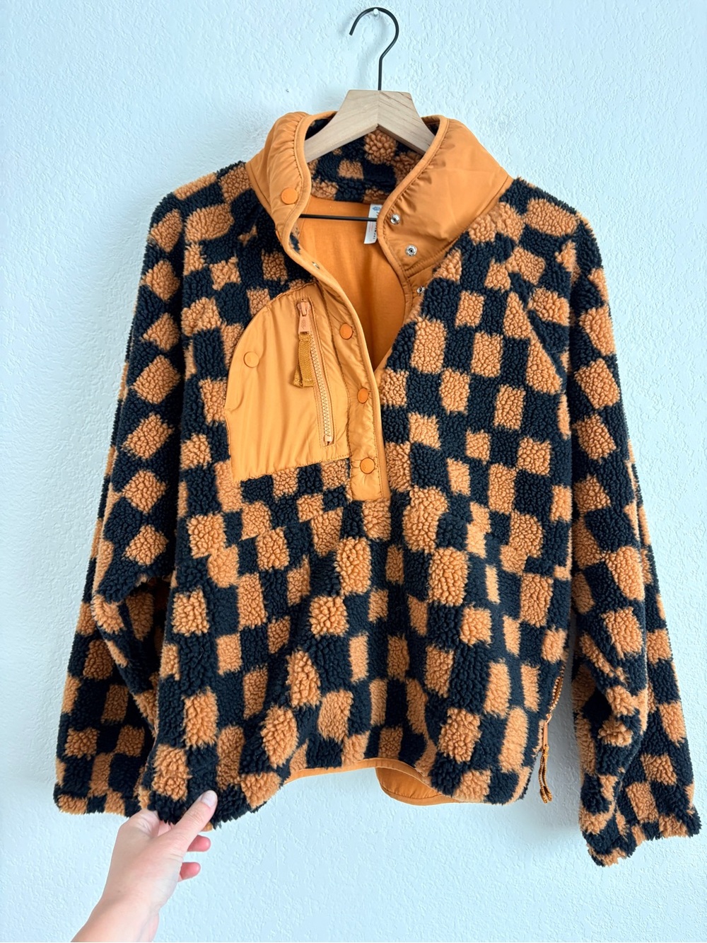 Free People Rocky Ridge Checkered Pullover - Picture 5 of 8
